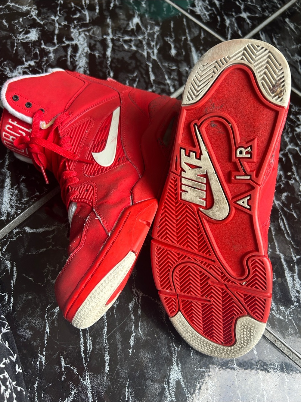 Nike Red AIR Command Force